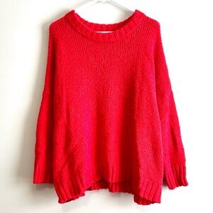 Aerie Oversized Crewneck Knit Sweater